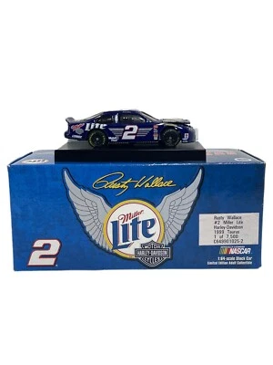 Rusty Wallace #2 Miller Lite Harley Davidson 1/7500 1:64 Diecast C649901025-2 - Image 1 of 4