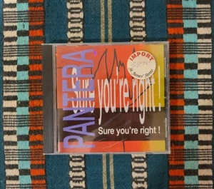 Pantera – Sure You're Right! (CD, Album) Robespierre ITA Like New Used Condition - Picture 1 of 3