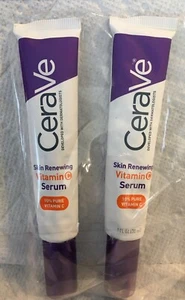 CeraVe Skin Renewing Vitamin C Serum 10% Pure Vitamin C 30ml Lot of 2 - Picture 1 of 2