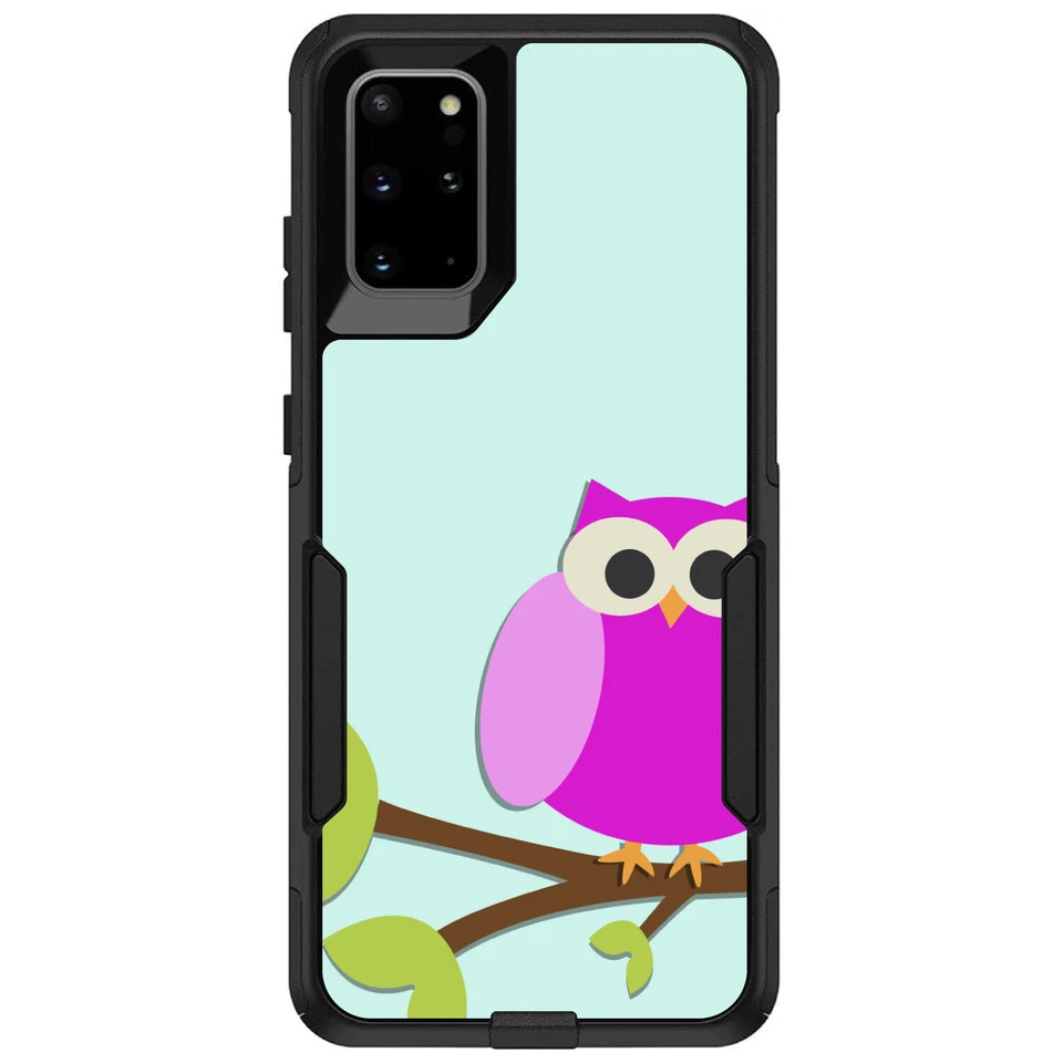 OtterBox Commuter for Galaxy S (Choose Model) Pink Owl Cartoon - Image 1 of 1
