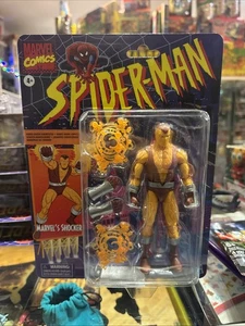 Hasbro Marvel Legends Retro Spider-Man 6” Action Figure Shocker Animated Series - Imagen 1 de 2