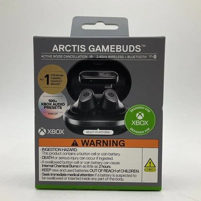 SteelSeries Arctis Gamebuds Wireless Noise Cancelling Earbuds for Xbox 61707 NEW - Image 1 of 4