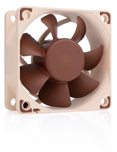 NF-A6x25 FLX, Premium Quiet Fan, 3-Pin (60mm, Brown) - Picture 1 of 6