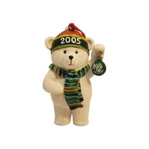Marshall Fields Santabear Resin Ornament Dayton's Macy's Christmas 2005 Hudsons - Picture 1 of 3