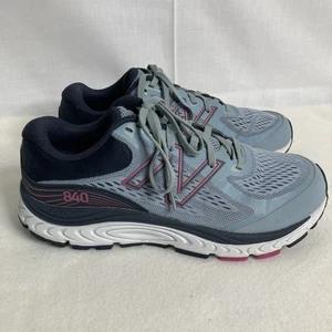 New Balance 840v5 Womens 9 D Shoes Walking Stability Blue Purple No Insoles - Picture 1 of 11