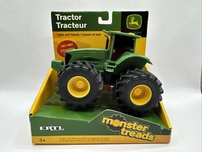 New 2011 ERTL John Deere Monster Treads Tractor with Sounds and Lights - Image 1 of 4
