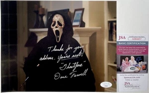 Dane Farwell Signed Scream Ghostface 8x10 Photo D Authentic Autograph JSA COA - Picture 1 of 1