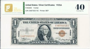 Silver Certificates USA $1 1935A - Picture 1 of 2