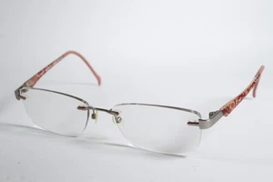 Stepper Eyeglasses SI-94737 Womens Grey F024 Rimless Titanium Glasses Frames - Picture 1 of 4
