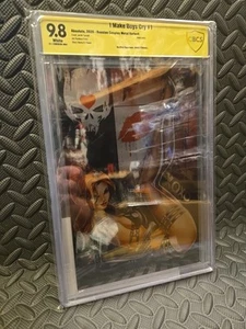 I Make Boys Cry #1 2020 Russian Cosplay Metal Variant CBCS 9.8 Signed by Tyndall - Picture 1 of 3