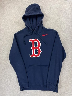 Boston Red Sox Nike Dugout Baseball Hoodie Sweatshirt (Men's Medium) Blue - Image 1 of 4