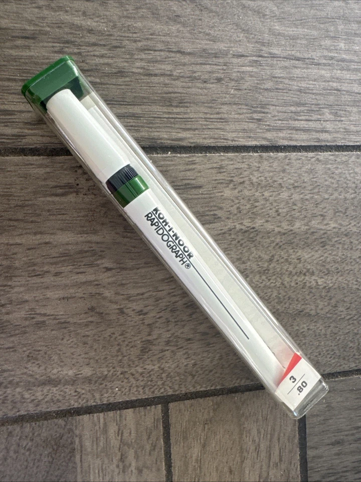 Chartpak 3165.3 Koh-I-Noor Rapidograph 31653 Technical Pen .80mm