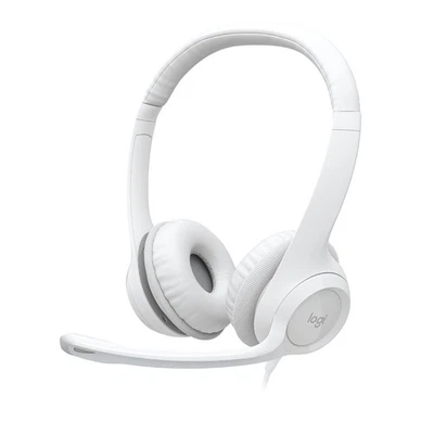 Logitech H390 Wired Headset for PC/Laptop, Stereo Headphones with Noise Cancelli - Image 1 of 4