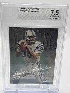 sports card singles graded Peyton Manning - Picture 1 of 2