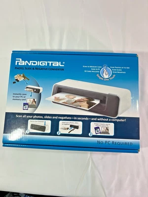 Photo Slide & Negative Converter Scanner NO PC Required Pandigital PANSCN05R - Image 1 of 4