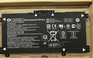 Genuine LK03XL Battery For HP ENVY X360 15-BP 15M-BQ 17M-CE 17-BW L09281-855 - Picture 1 of 4