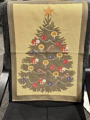 EKELUND Master Weavers Christmas Tree Wall Hanging Tapestry Sweden Hygge Scandi — 第 1/4 张图片