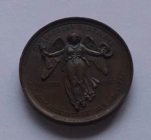 Medalla Alemania 1863 - 50 años de batalla de los pueblos en Leipzig - Imagen 1 de 4