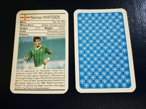 Norman Whiteside Manchester United Soccer Football Player 1988 ACE WOW