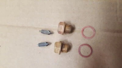 73-80 Yamaha XS650 TX650 carburetor float needle valve x2 MIKUNI # 2.0 - Image 1 of 3