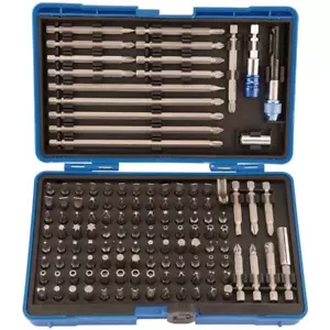 Juego de destornilladores Draper Bit Spline Torx 127 piezas kit magnético estuche 82398 - Imagen 1 de 4