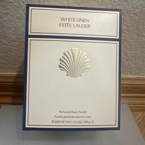 Estee Lauder WHITE LINEN Perfumed Body Powder 3.5oz / 100g NEW IN BOX - Picture 1 of 4