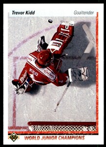 1990-91 Upper Deck Trevor Kidd Canada #463