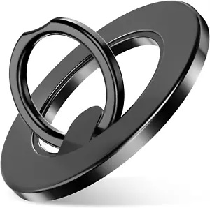 Upgraded Magnetic Phone Ring Holder for Mag-Safe 360°Freely Rotation Magnet Fing - Picture 1 of 7