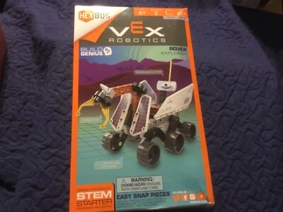 Hex Bug Vex Robotics Rover Explorer STEM Starter Construction Kit build genius🔥 - Image 1 of 2