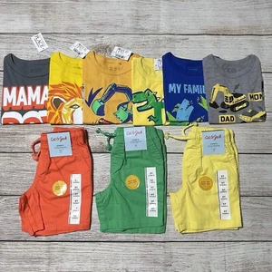 Toddler Boy Size 2T Lot Of Clothes. NWT! 9 Pieces For Spring And Summer. - Picture 1 of 22