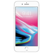 苹果 iPhone 8 Plus 64GB 无锁版 GSM 智能手机 带 1200 万像素摄像头 - 银色 - 好