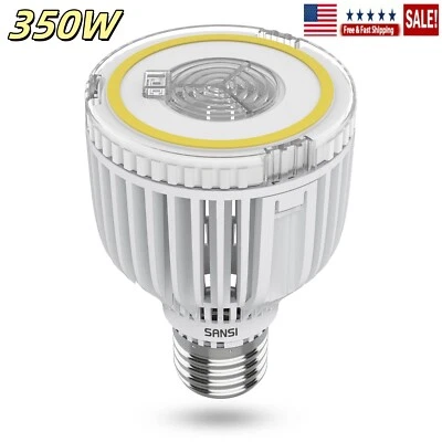350W Equivalent LED Light Bulb 5500LM Bright 5000K A19 E26 Home Office Bulb 40W - Image 1 of 4