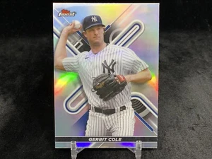 GERRIT COLE 2022 TOPPS FINEST #75 BASE REFRACTOR / NEW YORK YANKEES - Picture 1 of 2