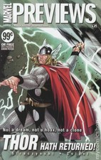 Marvel Previews #45 FN 2007 Stock Image