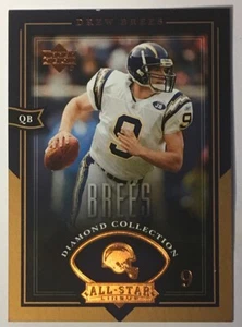 2004 Upper Deck Football Diamond Collection #8 Drew Brees S. D. Chargers - Picture 1 of 6