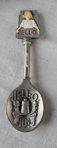 VTG Souvenir Pewter Advertising 3D Spoon Franklin Mint Country Store JELLO - Picture 1 of 6