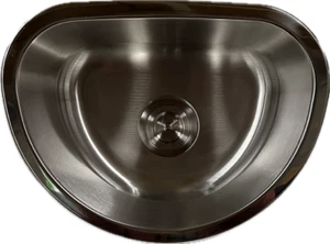 C-Tech-I Linea Imperiale Tremiti LI-900 Single Bowl Stainless Steel Sink Trailer - Picture 1 of 1