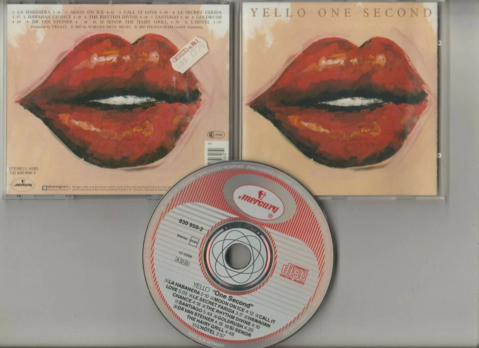 CD Yello - One second - 1987 incl. Call it love  - Bild 1 von 1
