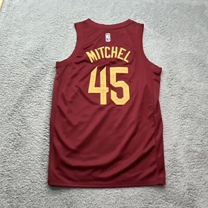 Donovan Mitchell Cleveland Cavaliers Swingman Jersey #45 Nike Wine Mens Size 50 - Picture 1 of 7