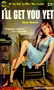 I'll Get You Yet - 1954 - Pulp Novel Cover Poster - Picture 1 of 1