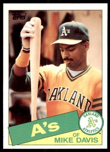 1985 Topps: Mike Davis Baseball Cards #778