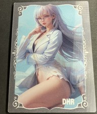 goddess 3D sexy female doctor trading card