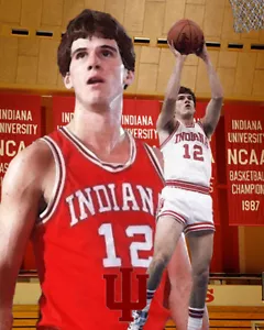 Indiana Hoosiers Lithographie Druck von Steve Alford - Bild 1 von 1
