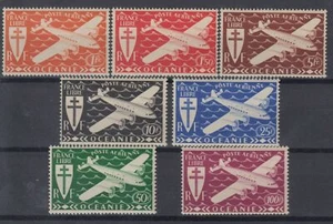 OCEANIE : SERIE POSTE AERIENNE AVION N° 7/13 NEUVE ** GOMME SANS CHARNIERE - Picture 1 of 1