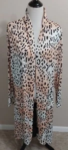 *NWT* POGTMM Womens XXL Animal Print Cardigan #704 - Picture 1 of 3