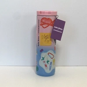 Bicchiere Starbucks Summer 2024 Sofie Birkin acciaio isolato 16 oz Pride - Foto 1 di 4