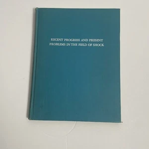 Shock Therapy Conference Book Vintage Medical Societies For Experimental Biology - Foto 1 di 11