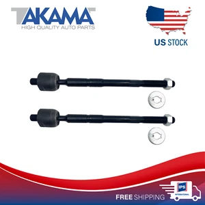 2 pcs Pair Front Inner Tie Rod Ends For 09-13 TOYOTA COROLLA (BUILT IN JAPAN) - Picture 1 of 4