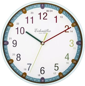 Eichmüller Lern Wanduhr für Kinder mit schleichender Sekunde, NEU - Bild 1 von 1