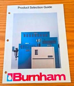 Burnham Product Selection Guide for Gas Boilers, Hydronics, 1987 Sales Catalog - Bild 1 von 7